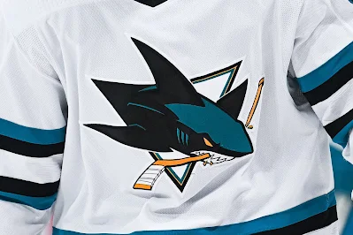 San Jose Sharks jersey in 2022.